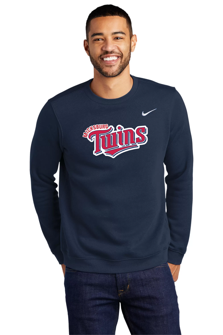 MICKSBURG TWINS - NIKE CLUB FLEECE CREW - ADULT