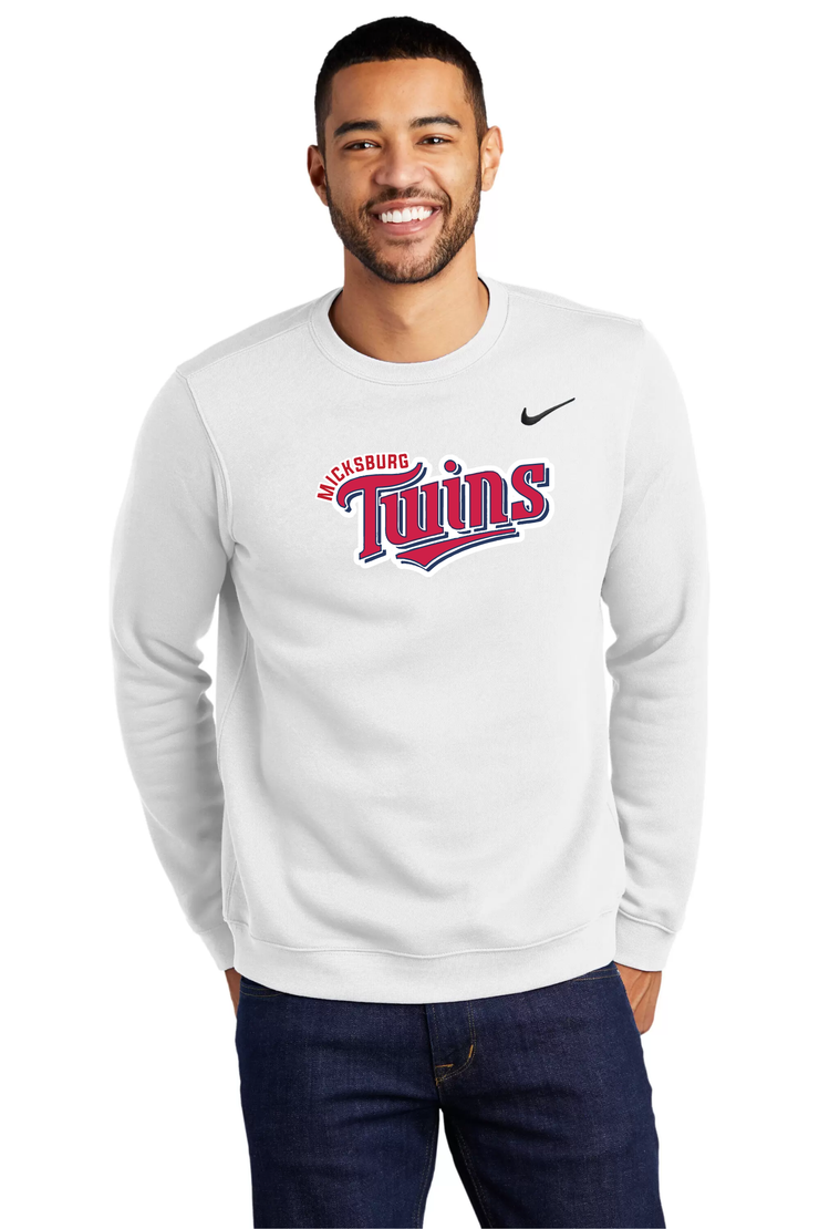MICKSBURG TWINS - NIKE CLUB FLEECE CREW - ADULT