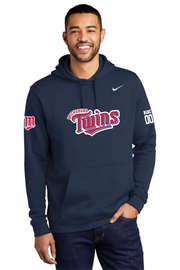 MICKSBURG TWINS - M SLEEVE - NIKE CLUB PULLOVER HOODIE