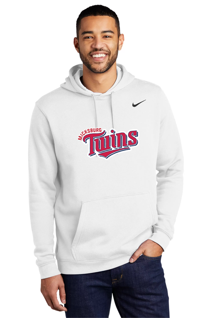 MICKSBURG TWINS - NIKE CLUB PULLOVER HOODIE