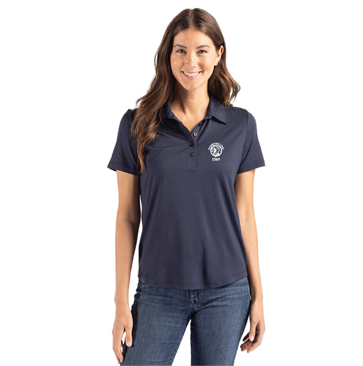 MUTCHMOR STAFFWEAR - CUTTER & BUCK COASTLINE EPIC COMFORT ECO RECYCLED POLO - LADIES