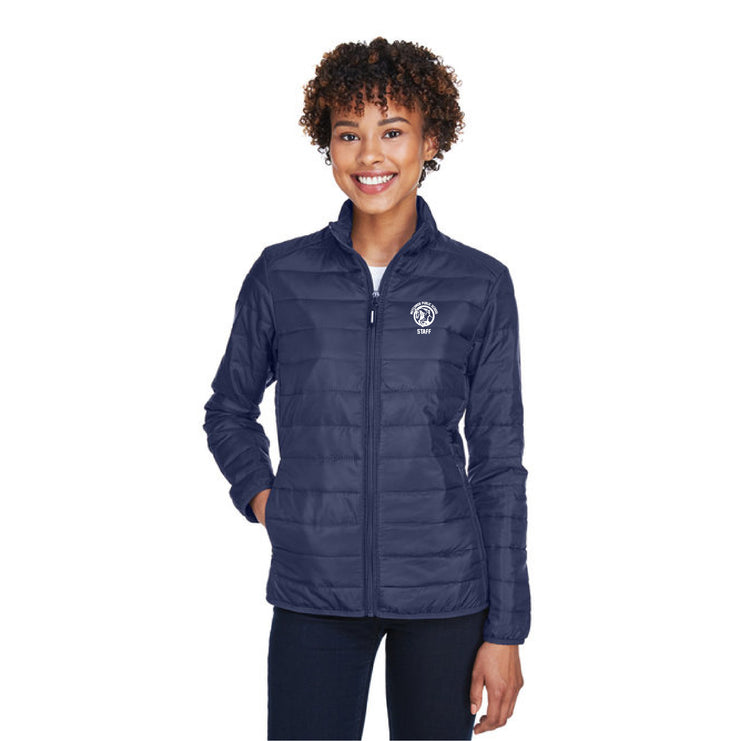 MUTCHMOR STAFFWEAR - CORE365 PREVAIL PACKABLE PUFFER JACKET - LADIES