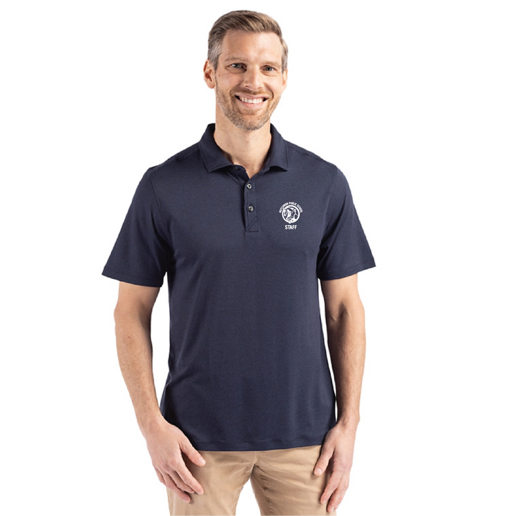 MUTCHMOR STAFFWEAR - CUTTER & BUCK COASTLINE EPIC COMFORT ECO RECYCLED POLO - MENS