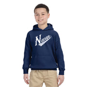 NAVAN GRADS HOCKEY - NAVAN PRINT - GILDAN COTTON HOODIE - YOUTH