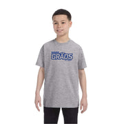 NAVAN GRADS HOCKEY - GRADS PRINT - GILDAN COTTON TEE - YOUTH