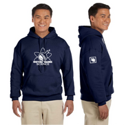 NOTRE DAME SCIENCE - FRONT PRINT - GILDAN COTTON HOODIE - ADULT