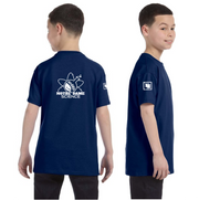 NOTRE DAME SCIENCE - BACK PRINT - GILDAN COTTON TEE - YOUTH