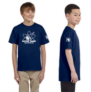 NOTRE DAME SCIENCE - FRONT PRINT - GILDAN COTTON TEE - YOUTH
