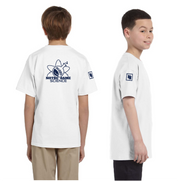 NOTRE DAME SCIENCE - BACK PRINT - GILDAN COTTON TEE - YOUTH