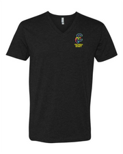 CENTENNIAL PUBLIC SCHOOL STAFFWEAR - LEFT CHEST LOGO - NEXT LEVEL V NECK T SHIRT - MENS