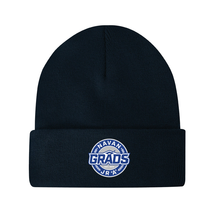 NAVAN GRADS HOCKEY - EMBROIDERY CIRCLE - ATC WeRK FLEECE LINED KNIT CUFF BEANIE