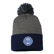NAVAN GRADS HOCKEY - CIRCLE EMBROIDERY - CUFFED POM POM TOQUE