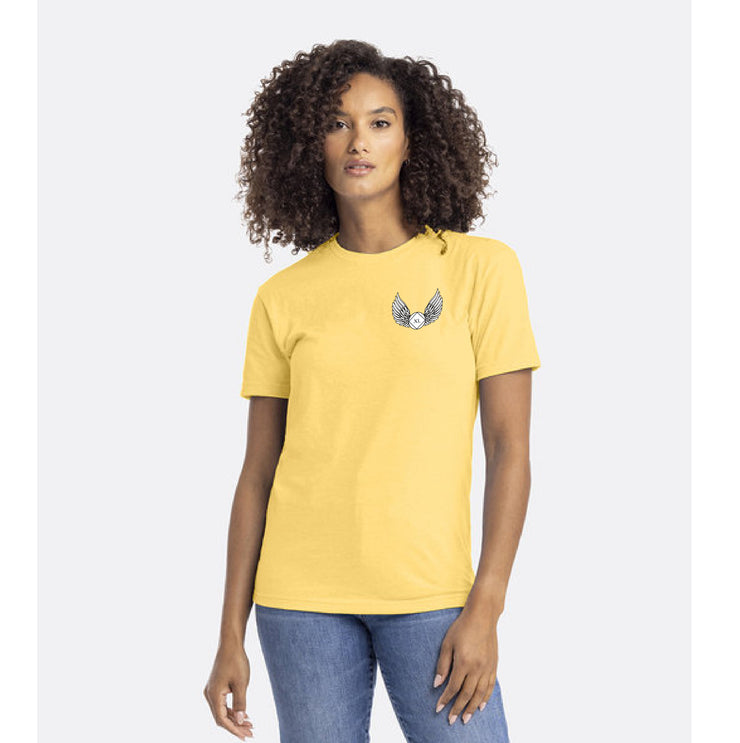 GRATITUDE DAY - NEXT LEVEL UNISEX CVC CREWNECK TEE - ADULT