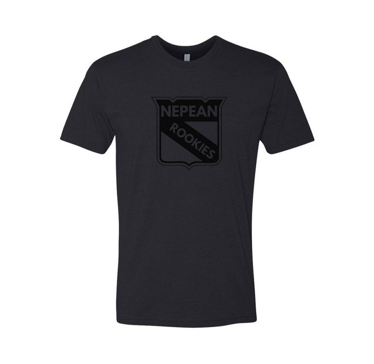 NEPEAN ROOKIES - ROOKIES LOGO - NEXT LEVEL CVC T-SHIRT - ADULT