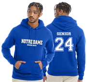 NOTRE DAME GRADWEAR - CHAMPION COTTON HOODIE