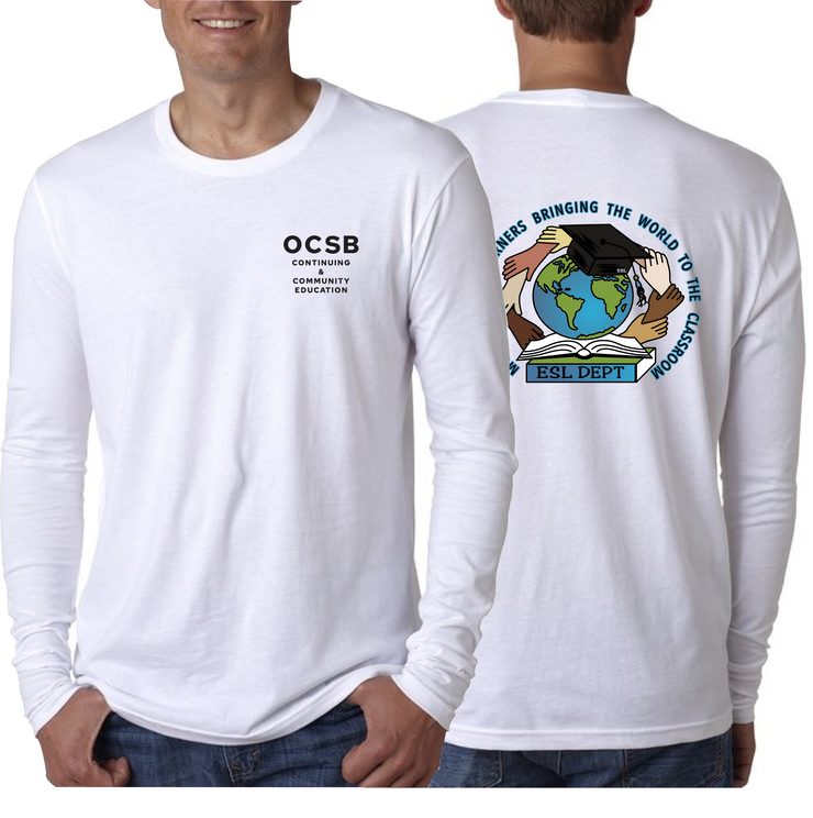 OCSB ESL DEPARTMENT - OCSB - NEXT LEVEL LONGSLEEVE TEE - ADULT