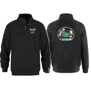 OCSB ESL DEPARTMENT - OCSB - FLUX 1/4 ZIP SWEATSHIRT - ADULT