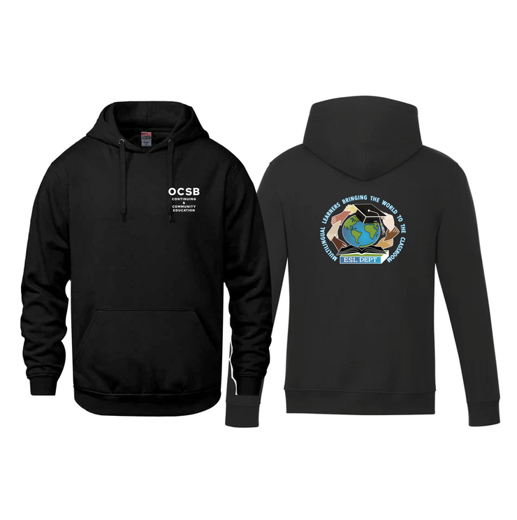 OCSB ESL DEPARTMENT - OCSB - VAULT PULLOVER HOODIE - ADULT