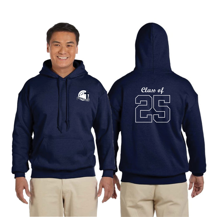 OLMC GRAD APPAREL - GILDAN COTTON HOODIE - ADULT