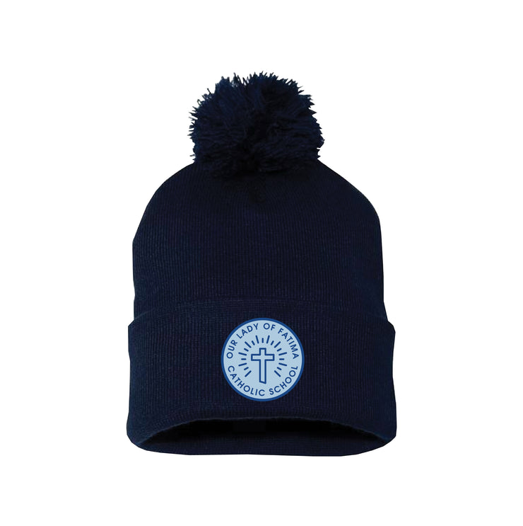 OUR LADY OF FATIMA SPIRITWEAR - SPORTSMAN POM POM CUFFED TOQUE