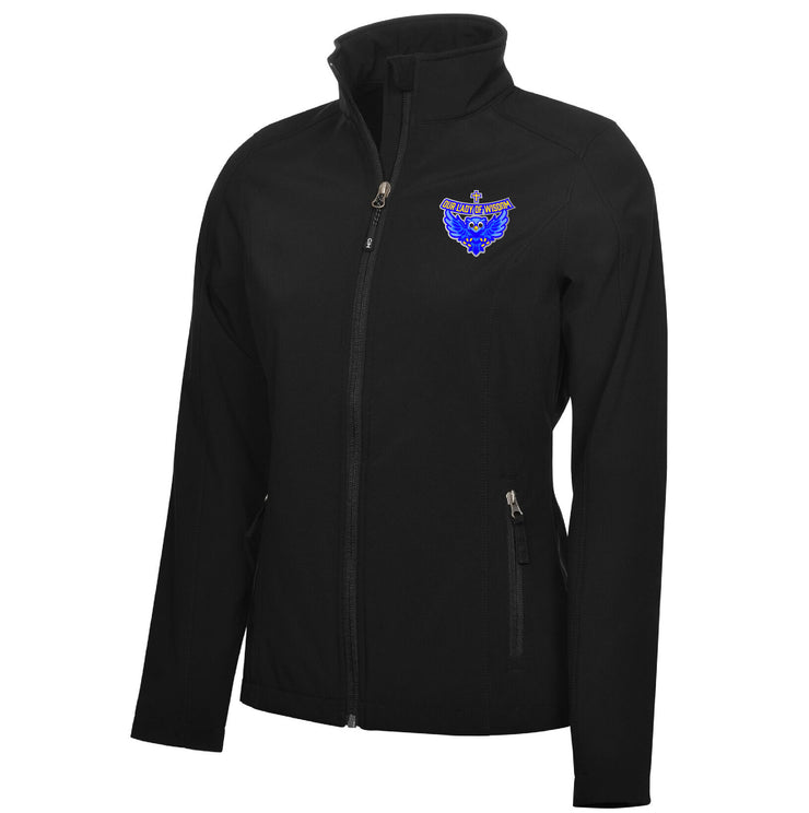 OUR LADY OF WISDOM STAFFWEAR - COAL HARBOUR SOFTSHELL - LADIES