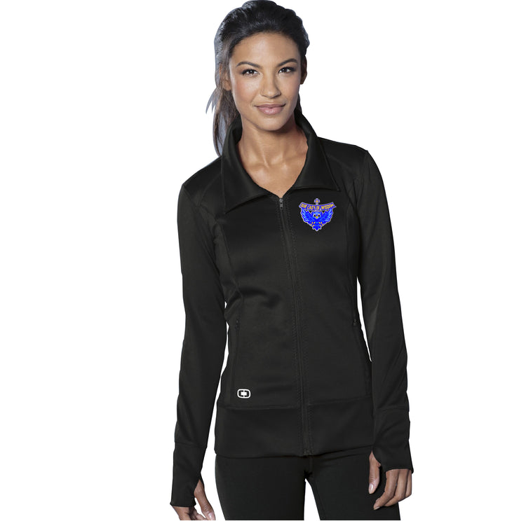 OUR LADY OF WISDOM STAFFWEAR - OGIO FULCRUM ZIP - LADIES