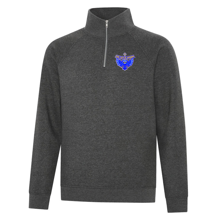 OUR LADY OF WISDOM STAFFWEAR - ATC ESACTIVE VINATGE 1/4 ZIP - ADULT