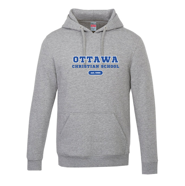 OTTAWA CHRISTIAN SCHOOL SPIRITWEAR - VAULT  PULLOVER HOODIE - ADULT