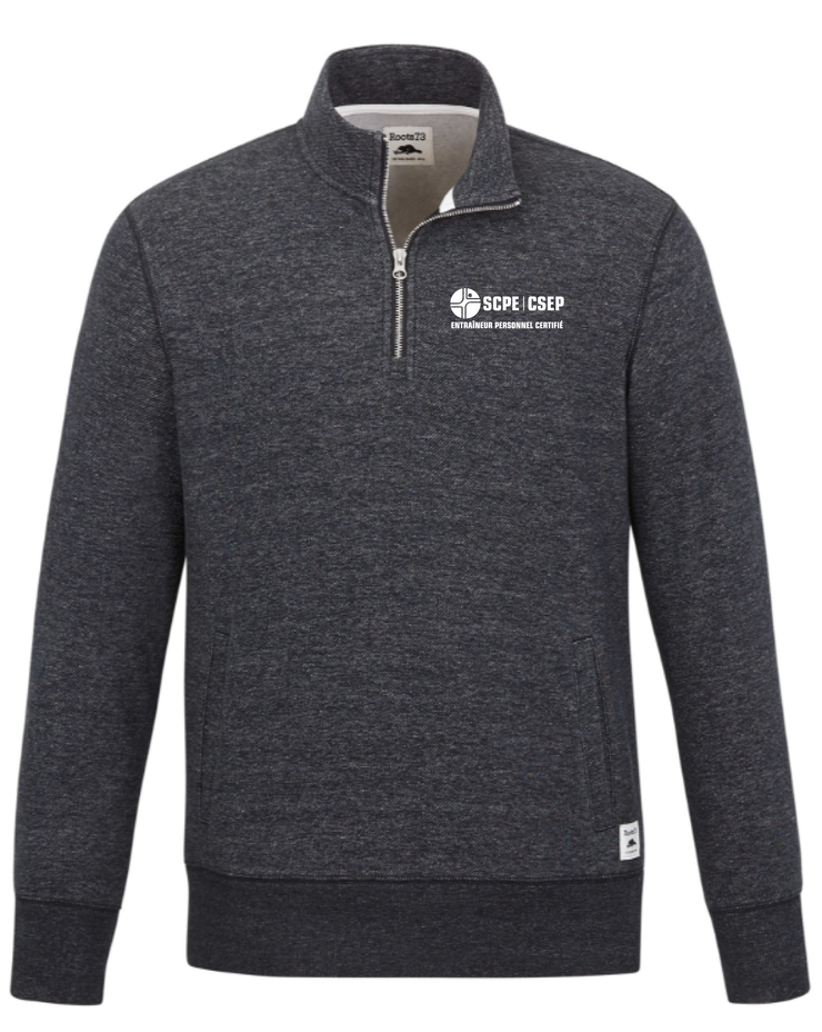 SCPE APPAREILLAGE - LIGHT LOGO - PADDLECREEK FLEECE 1/4 ZIP