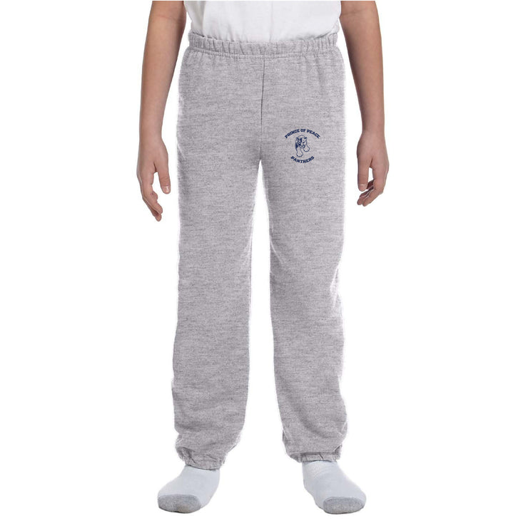 PRINCE OF PEACE SPIRITWEAR - GILDAN COTTON SWEATPANTS - YOUTH