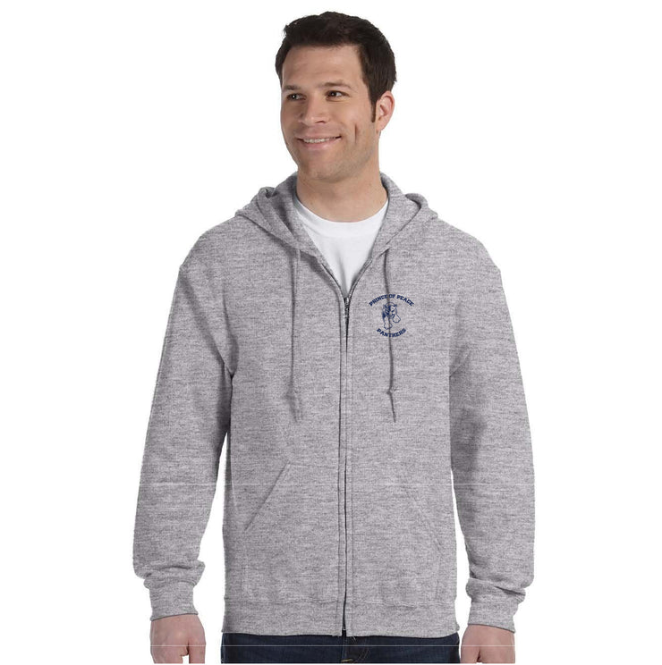 PRINCE OF PEACE SPIRITWEAR - GILDAN HEAVY BLEND ZIPPED HOODIE - ADULT