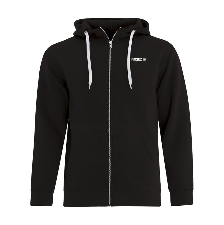 PORTOBELLO ELC STAFFWEAR - ATC CORE FULL ZIPPED HOODIE - MENS