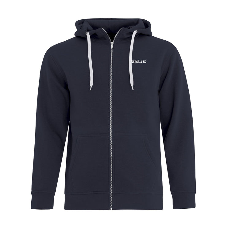 PORTOBELLO ELC STAFFWEAR - ATC CORE FULL ZIPPED HOODIE - MENS