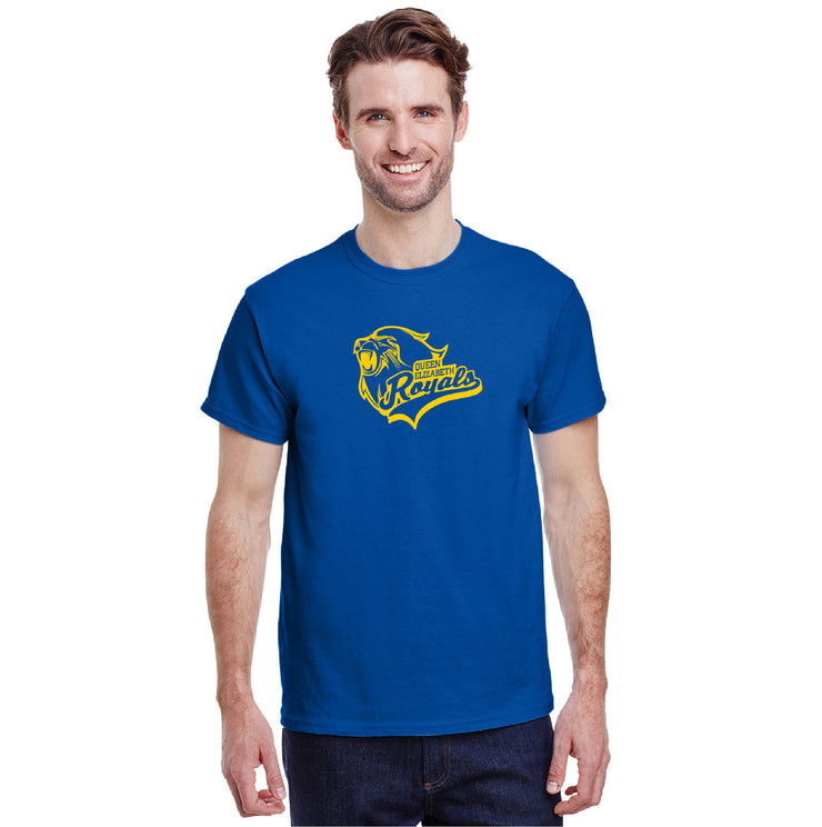 QUEEN ELIZABETH SPIRITWEAR - GILDAN COTTON TEE - ADULT