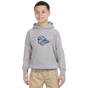QUEEN ELIZABETH SPIRITWEAR - GILDAN HEAVY BLEND HOODIE - YOUTH