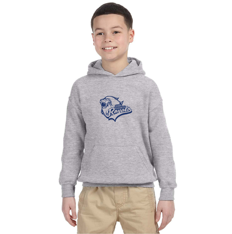 QUEEN ELIZABETH SPIRITWEAR - GILDAN HEAVY BLEND HOODIE - YOUTH