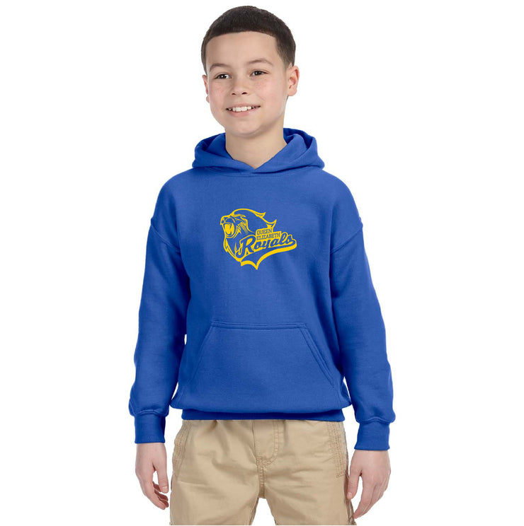 QUEEN ELIZABETH SPIRITWEAR - GILDAN HEAVY BLEND HOODIE - YOUTH