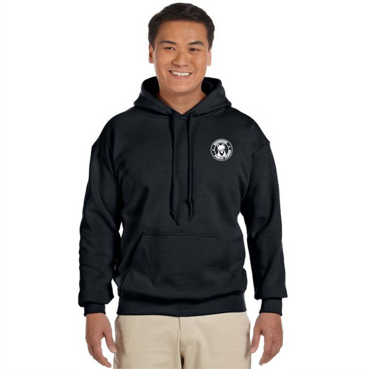 RICHMOND  SPIRITWEAR - LEFT CHEST - GILDAN HEAVY BLEND COTTON HOODIE - ADULT