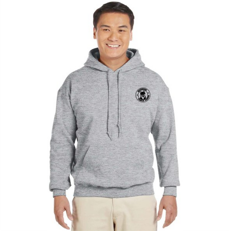 RICHMOND  SPIRITWEAR - LEFT CHEST - GILDAN HEAVY BLEND COTTON HOODIE - ADULT