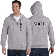 RICHMOND STAFFWEAR - LEFT CHEST - GILDAN HEAVY BLEND COTTON ZIPPED HOODIE - ADULT