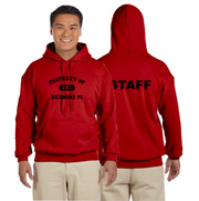 RICHMOND STAFFWEAR - PROPERTY OF - GILDAN HEAVY BLEND HOODIE - ADULT