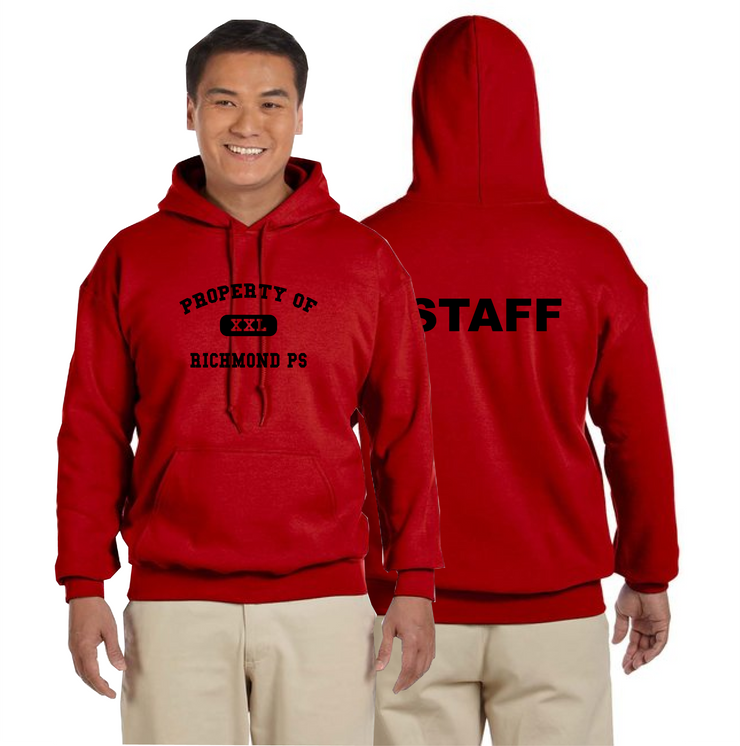 RICHMOND STAFFWEAR - PROPERTY OF - GILDAN HEAVY BLEND HOODIE - ADULT