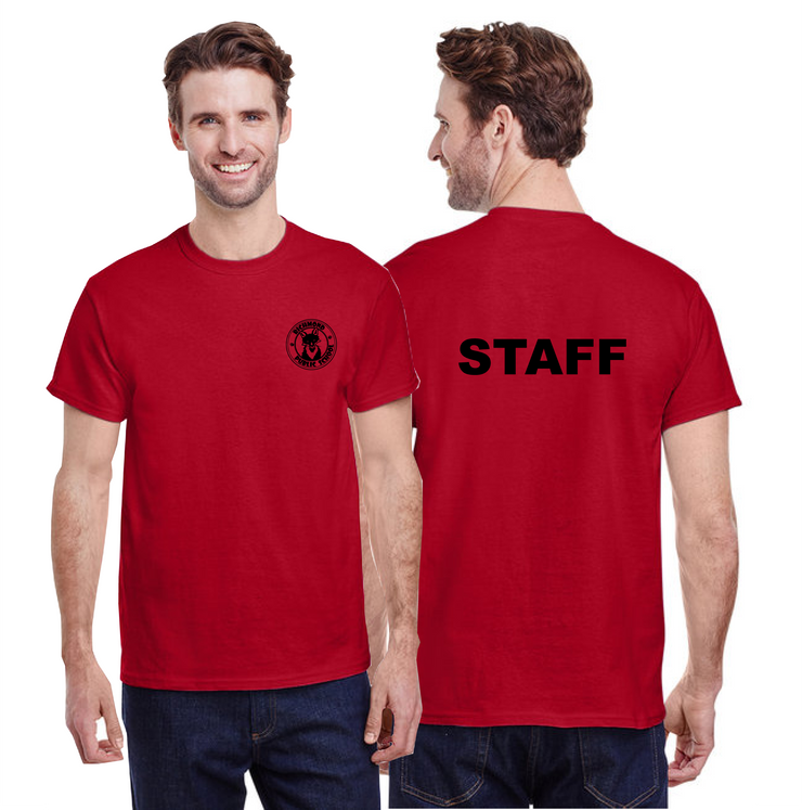 RICHMOND STAFFWEAR - LEFT CHEST - GILDAN COTTON TEE - ADULT