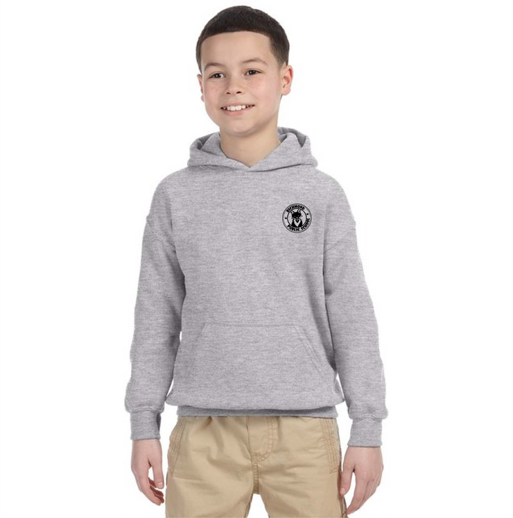 RICHMOND SPIRITWEAR - LEFT CHEST - GILDAN HEAVY BLEND COTTON HOODIE - YOUTH