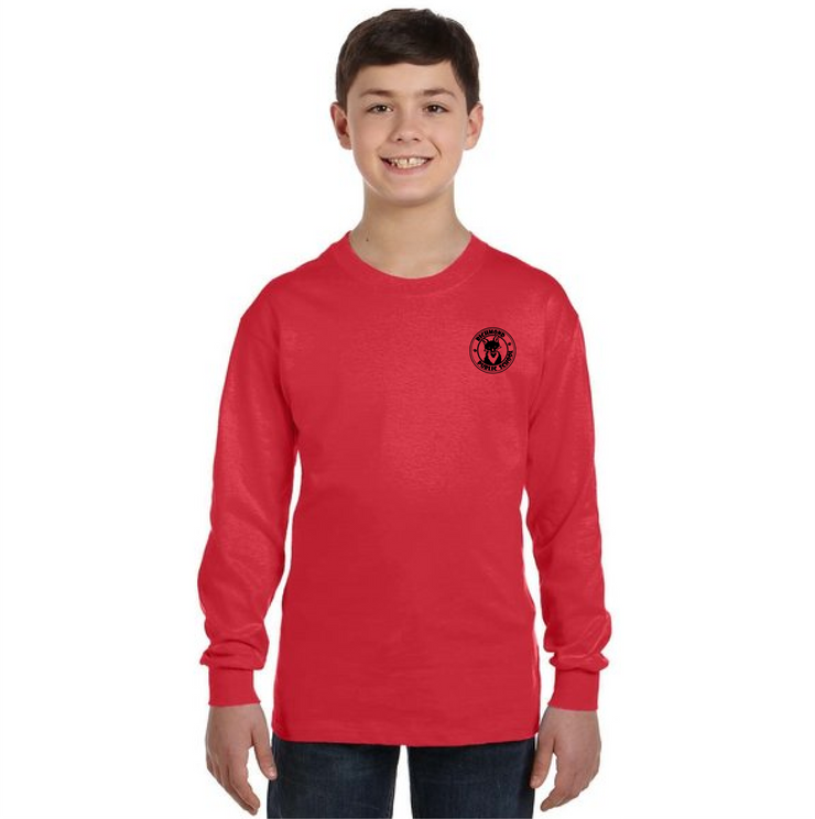 RICHMOND SPIRITWEAR - LEFT CHEST - GILDAN LONGSLEEVE COTTON TEE - YOUTH