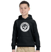 RICHMOND CENTENNIAL - 1 COLOUR LOGO - GILDAN HEAVY BLEND COTTON HOODIE - YOUTH