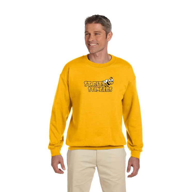 ST. RITA SCHOOL SPIRITWEAR - RITA - GILDAN HEAVY BLEND COTTON CREW SWEATSHIRT - ADULT