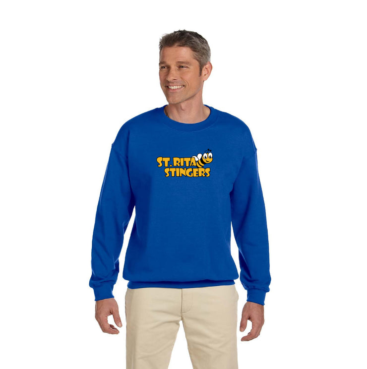 ST. RITA SCHOOL SPIRITWEAR - RITA - GILDAN HEAVY BLEND COTTON CREW SWEATSHIRT - ADULT
