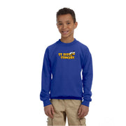 ST. RITA SCHOOL SPIRITWEAR - STINGERS - GILDAN HEAVY BLEND COTTON CREW SWEATSHIRT - YOUTH