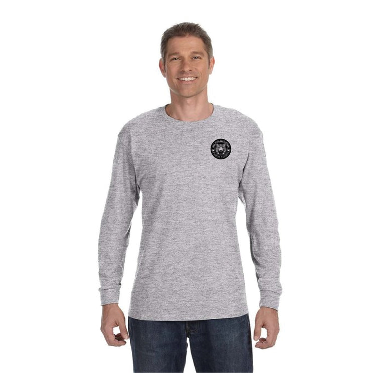 ROLAND MICHENER PUBLIC SCHOOL - ONE COLOUR LEFT CHEST - GILDAN COTTON LONGSLEEVE - ADULT
